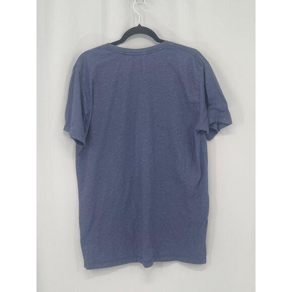 Iron And Resin Shirt Mens XL Blue Freedom To Roam Motorcycle Graphic USA - Picture 2 of 9